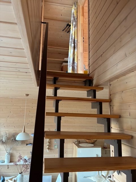 Duży domek - schody